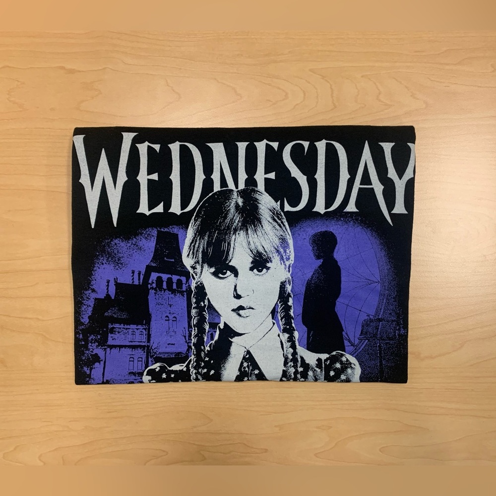 Wednesday Addams graphics T-shirts